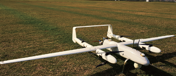 SD-60 industrial fuel-electric hybrid VTOL UAV