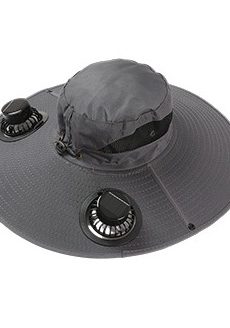 Hat Solar Powered Fan Cooling